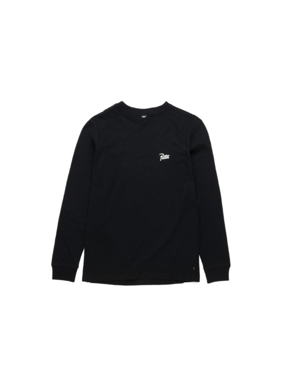 Patta Basic Longsleeve Black • L